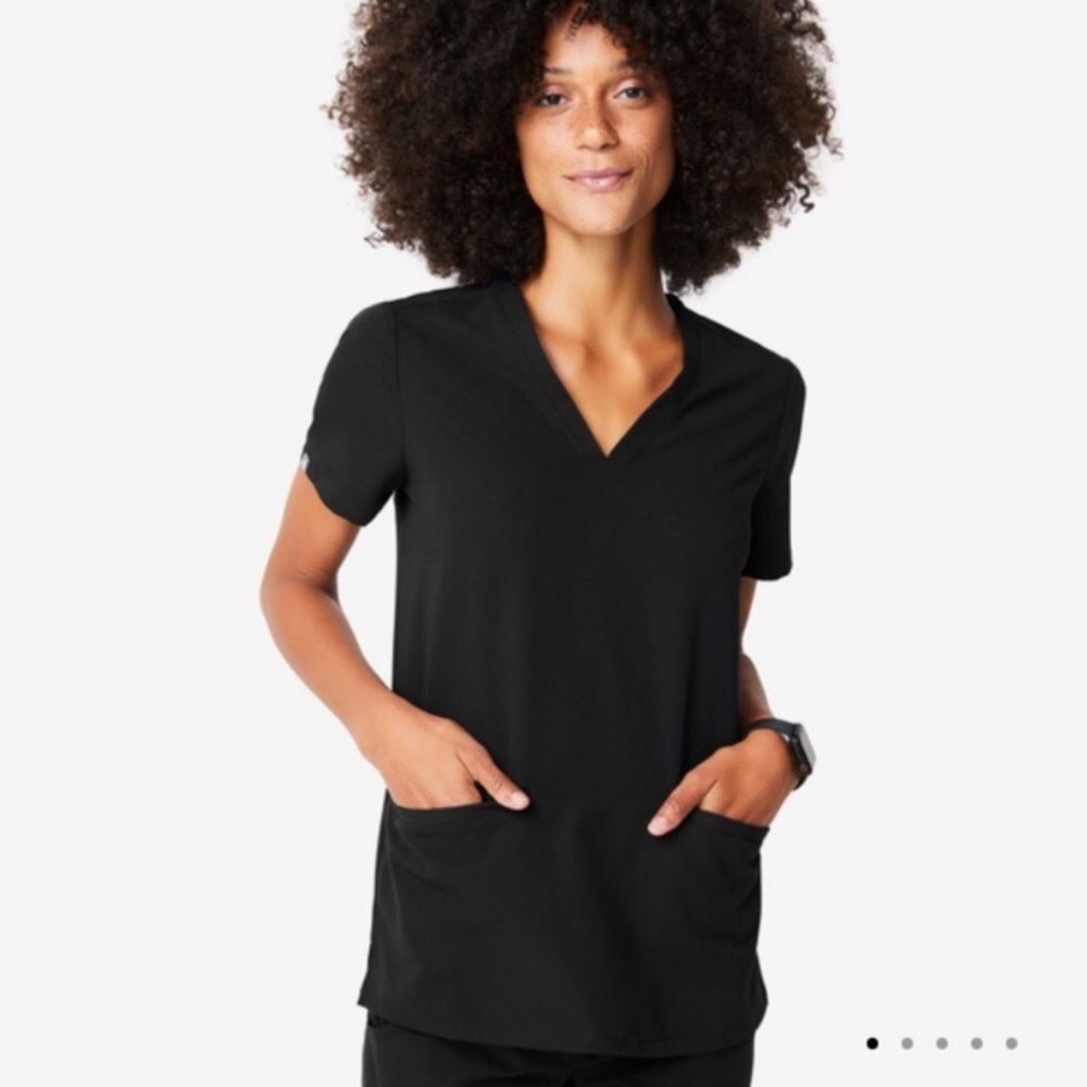Set of 3 black Figs scrubs tops in medium